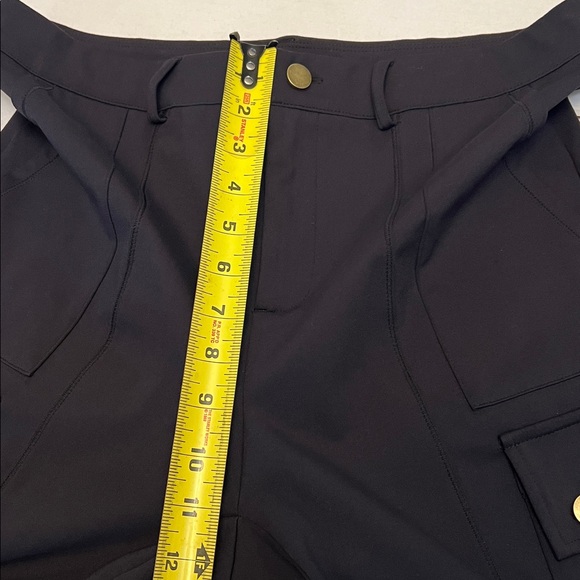 HALARA WOMENS BLACK DAY STRETCH HIGH WAISTED SKINNY CASUAL PANTS LARGE - Picture 15 of 16